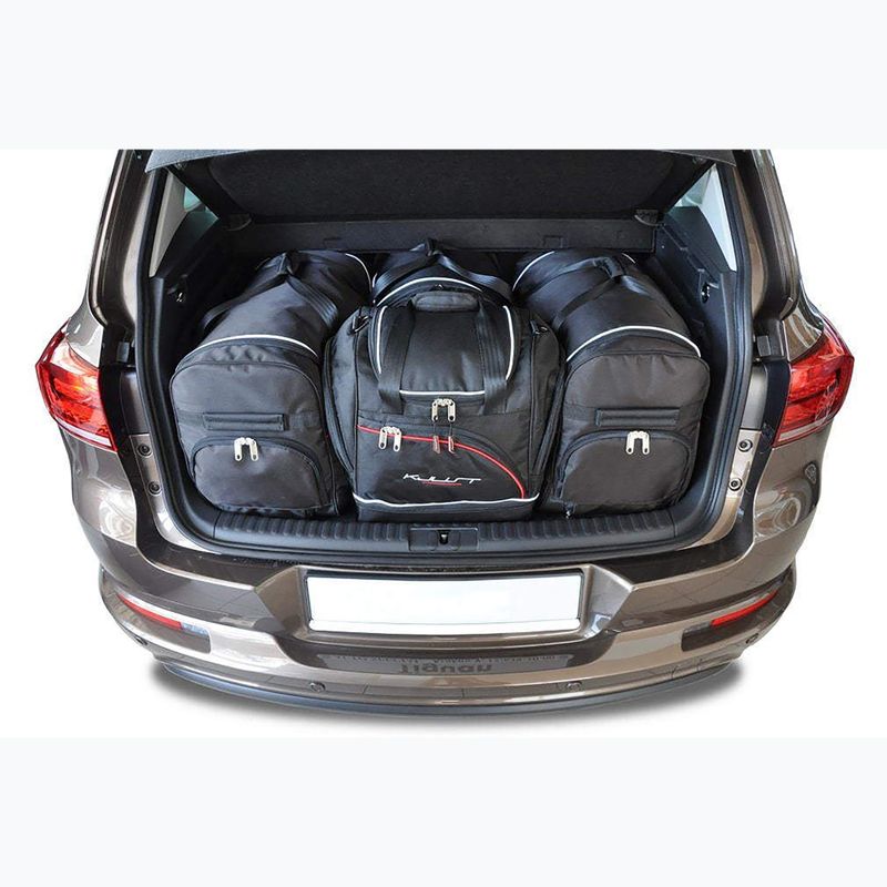 KJUST csomagtartó táska szett Volkswagen Tiguan 2007-2015 4 db fekete. 17