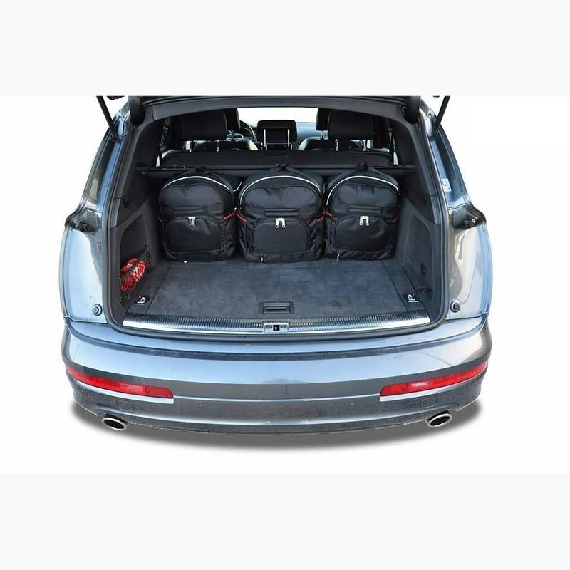 KJUST csomagtartó táska szett Audi Q7 2005-2015 5 db fekete 18