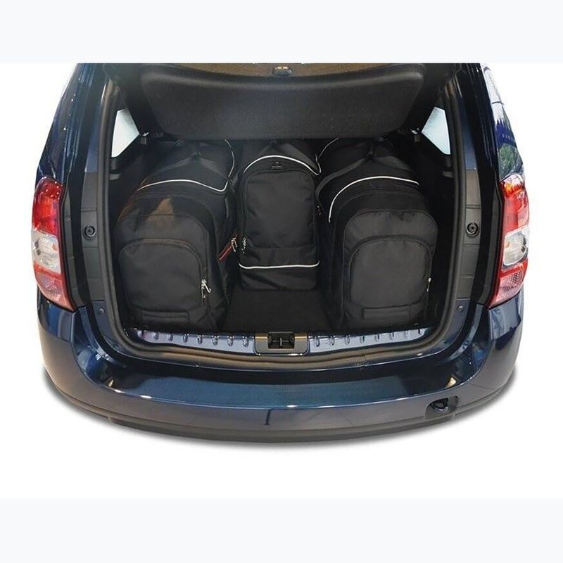 KJUST csomagtérzsák szett Dacia Duster 2010-2017 4 db fekete 17