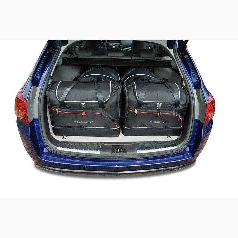 KJUST csomagtartó táska szett Honda Accord Tourer 2008-2016 4 db fekete 12