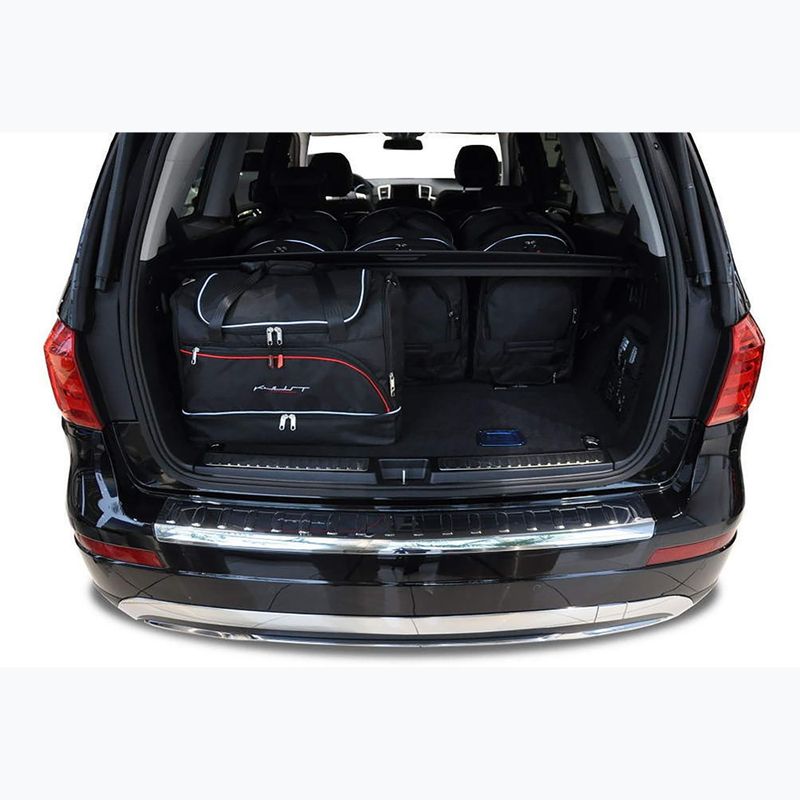 KJUST Mercedes-Benz GL 2012-2015 csomagtartó táska készlet 5 db fekete 12