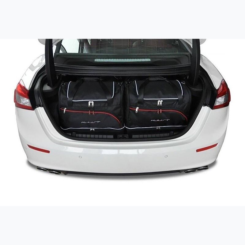 KJUST Maserati Ghibli 2013+ 4 csomagtartó táska szett fekete. 14