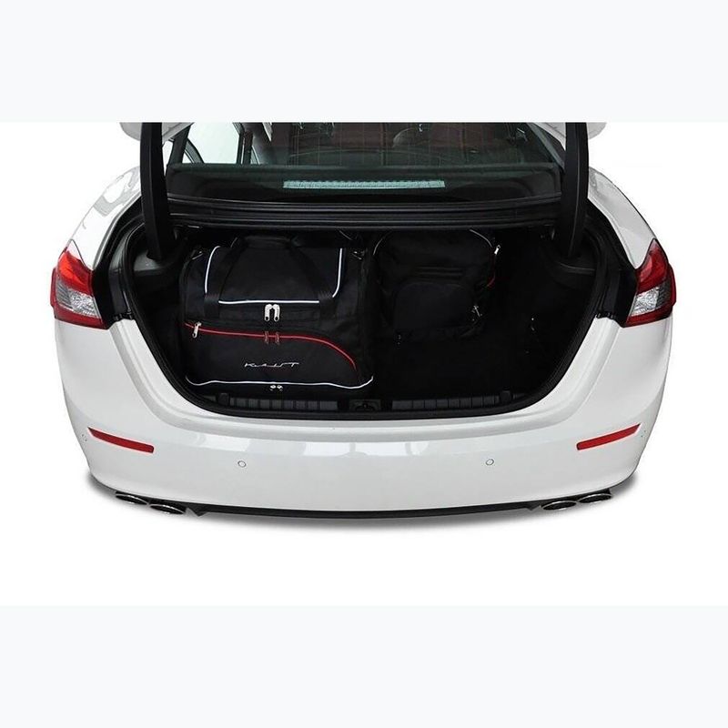 KJUST Maserati Ghibli 2013+ 4 csomagtartó táska szett fekete. 15