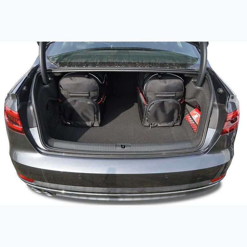 KJUST csomagtartó táska szett Audi A4 Limousine 2015+ 5 db fekete 19