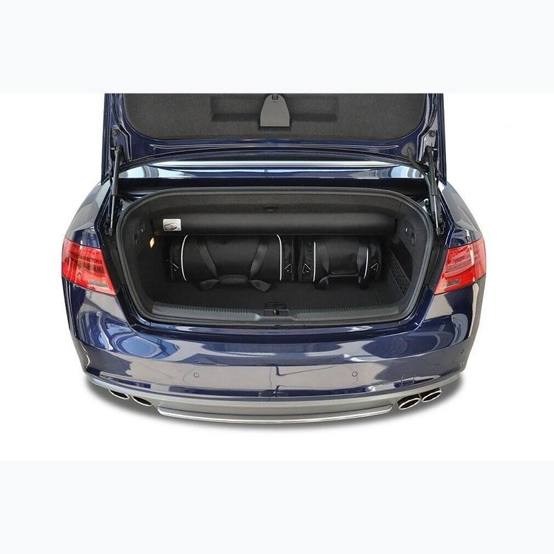KJUST Audi A5 Cabrio csomagtér táska szett 2008-2016 4 db fekete 17
