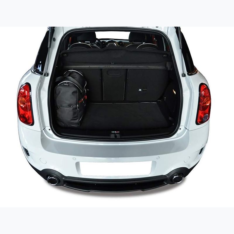KJUST Mini Countryman 2010-2015 csomagtérzsák szett 4 db fekete. 13