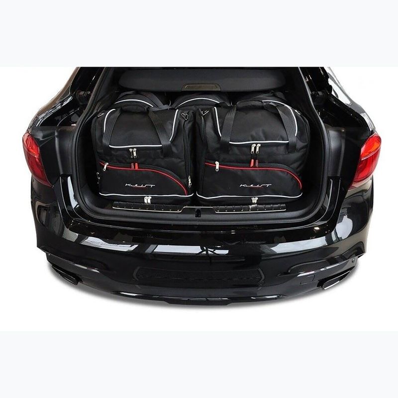 KJUST BMW X6 2014-2019 csomagtartó táska készlet 5 db fekete 13