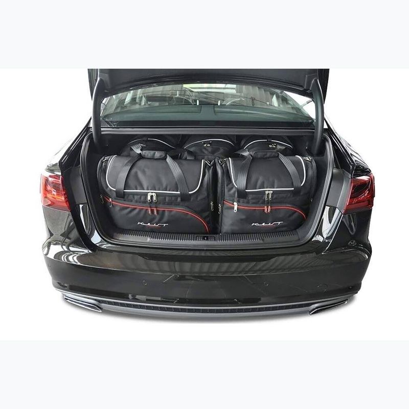 KJUST csomagtartó táska szett Audi A6 Limousine 2011-2017 5 db fekete 16