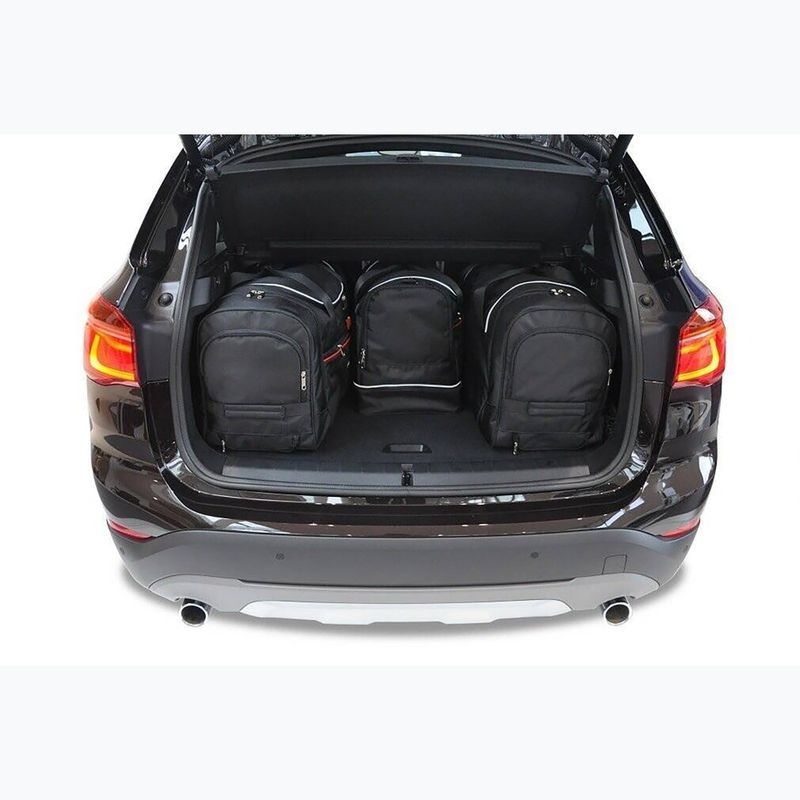 KJUST BMW X1 2015+ 4 csomagtartó táska készlet fekete 14