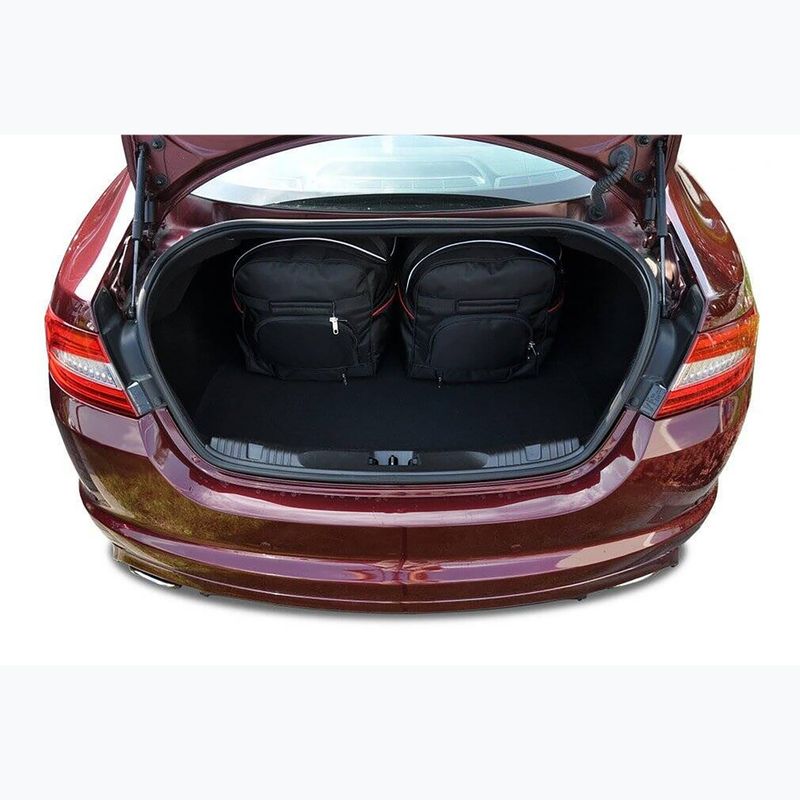 KJUST Jaguar Xf Limousine 2007-2015 csomagtartó táska szett 4 db fekete 17