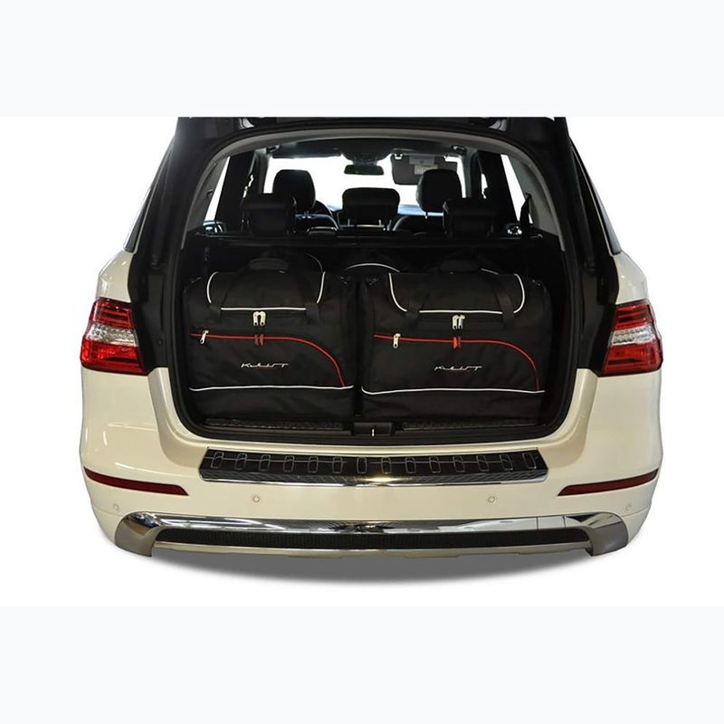 KJUST Mercedes-Benz M 2011-2015 csomagtartó táska készlet 5 db fekete 11