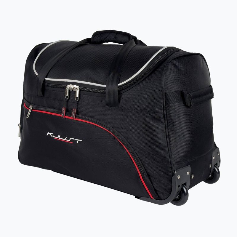 KJUST Audi A4 Allroad Quattro csomagtartó táska szett 2008-2015 5 db fekete 4