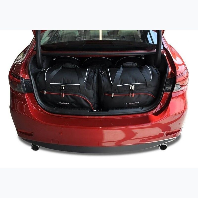 KJUST Mazda 6 Limousine 2012+ 5 csomagtartó táska szett fekete. 11