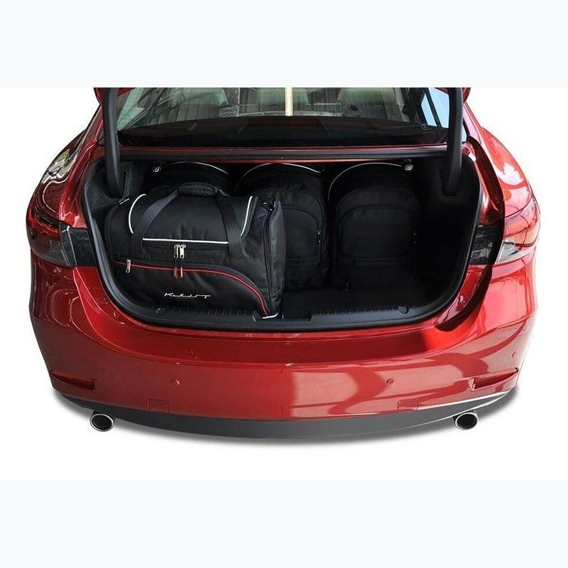 KJUST Mazda 6 Limousine 2012+ 5 csomagtartó táska szett fekete. 12