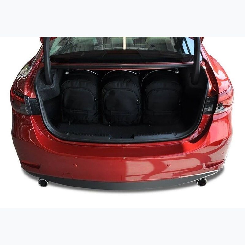 KJUST Mazda 6 Limousine 2012+ 5 csomagtartó táska szett fekete. 13