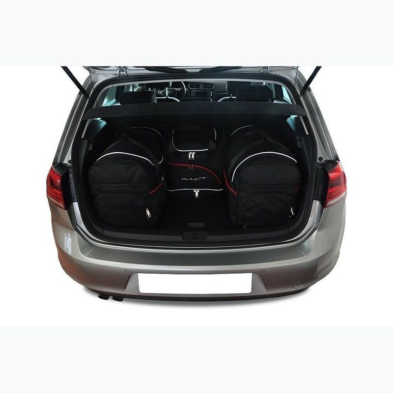 KJUST csomagtérzsák szett Volkswagen Golf Hatchback 2012-2020 4 db fekete. 12