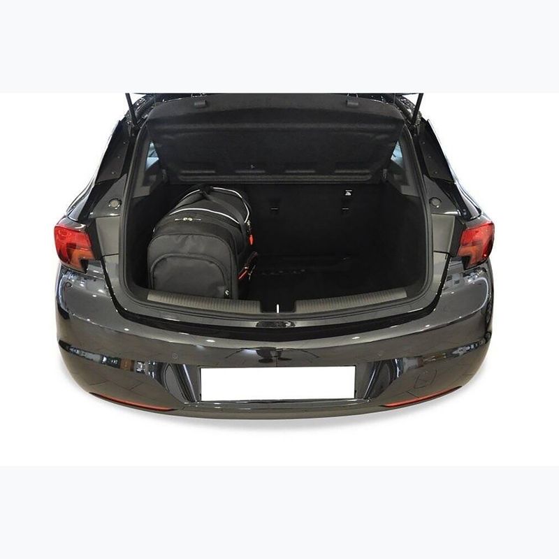 KJUST csomagtartó táska szett Opel Astra Hatchback 2015-2021 4 db fekete. 16