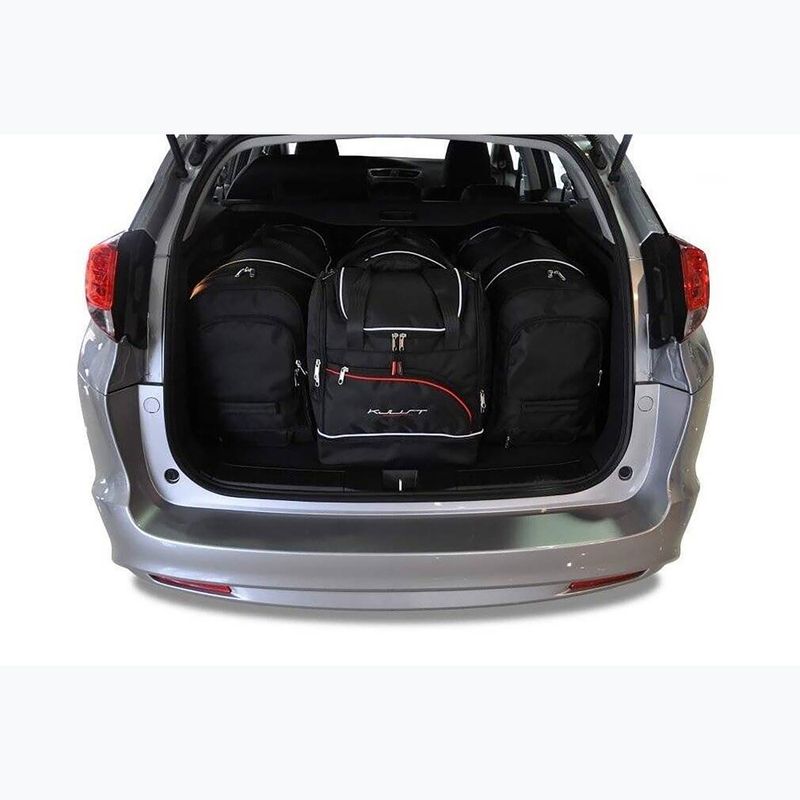 KJUST csomagtérzsák szett Honda Civic Tourer 2013-2017 4 db fekete 12