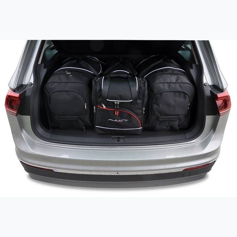 KJUST Volkswagen Tiguan 2016-2024 csomagtér táska szett 4 db fekete. 17