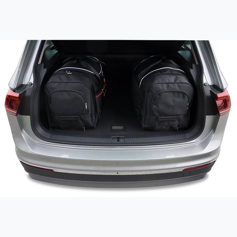 KJUST Volkswagen Tiguan 2016-2024 csomagtér táska szett 4 db fekete. 19