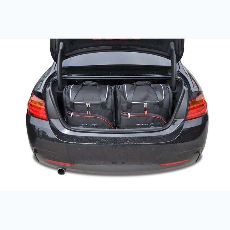 KJUST BMW 4-es Coupé csomagtartó táska szett 2013-2020 4 db fekete 15