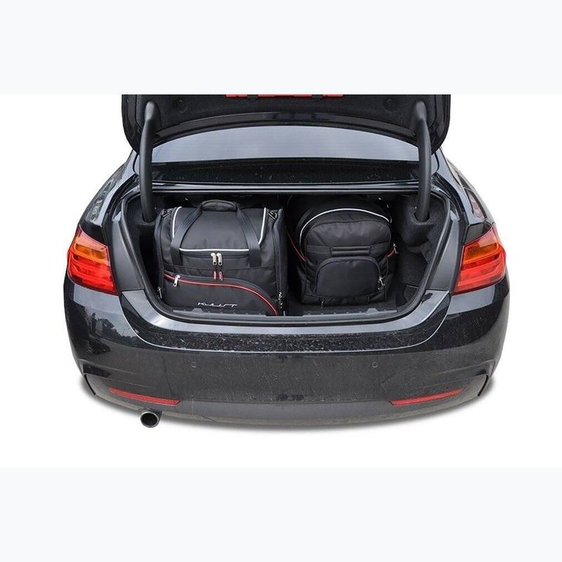 KJUST BMW 4-es Coupé csomagtartó táska szett 2013-2020 4 db fekete 16