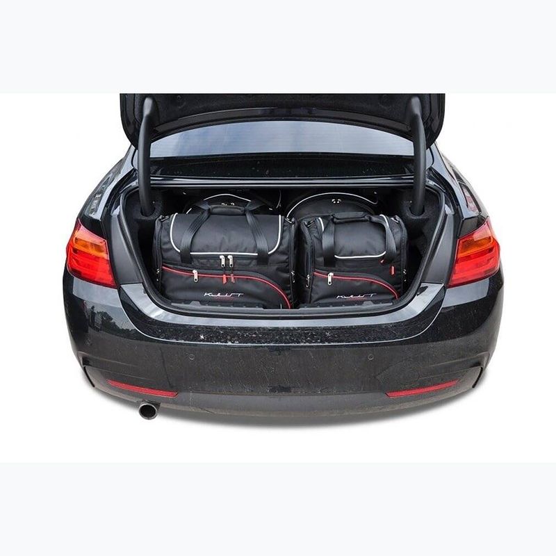 KJUST BMW 4-es Coupé csomagtartó táska szett 2013-2020 4 db fekete 18