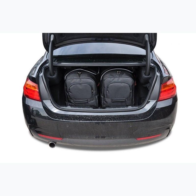 KJUST BMW 4-es Coupé csomagtartó táska szett 2013-2020 4 db fekete 20