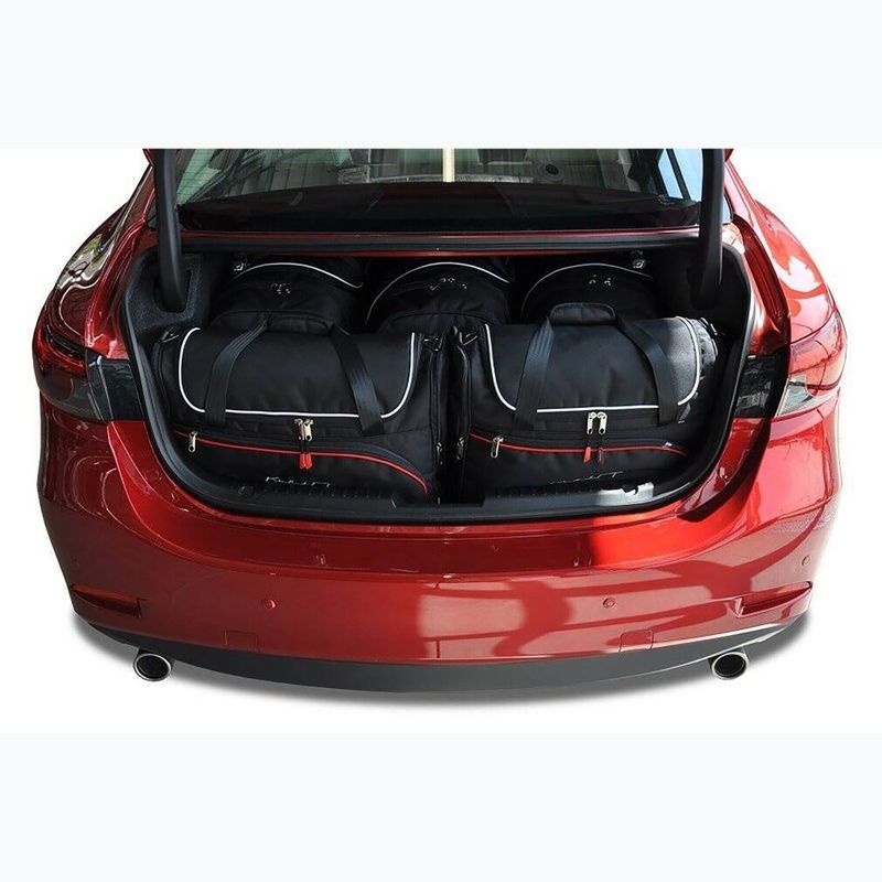 KJUST Mazda 6 Limousine 2012+ 5 csomagtartó táska szett fekete. 10