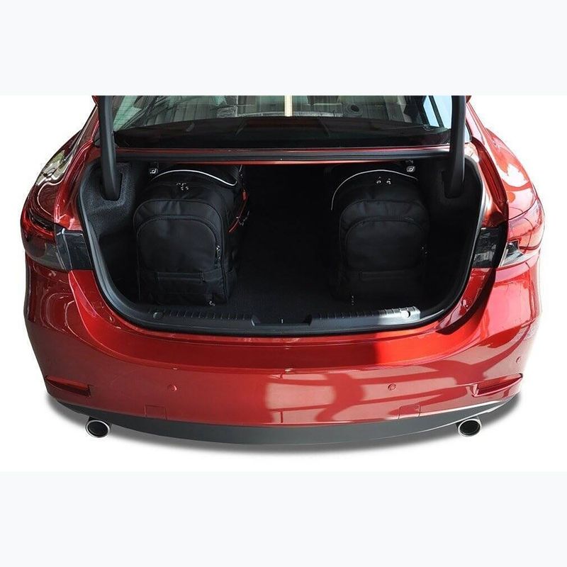 KJUST Mazda 6 Limousine 2012+ 5 csomagtartó táska szett fekete. 11