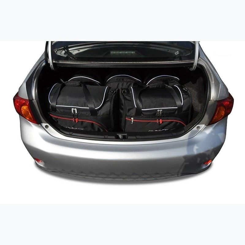 KJUST Toyota Corolla Limousine 2007-2014 Toyota Corolla Limousine csomagtér táska szett 5 db fekete. 16