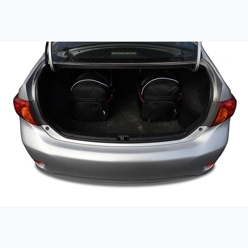 KJUST Toyota Corolla Limousine 2007-2014 Toyota Corolla Limousine csomagtér táska szett 5 db fekete. 19