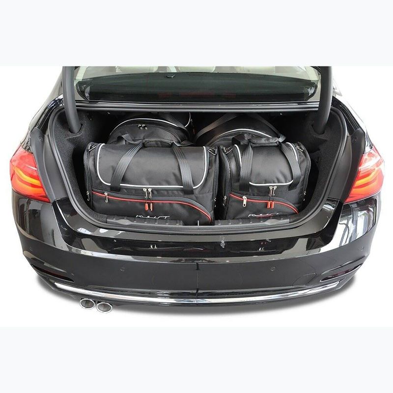 KJUST BMW 3 Limousine csomagtartó táskakészlet 2012-2018 4 db fekete 18