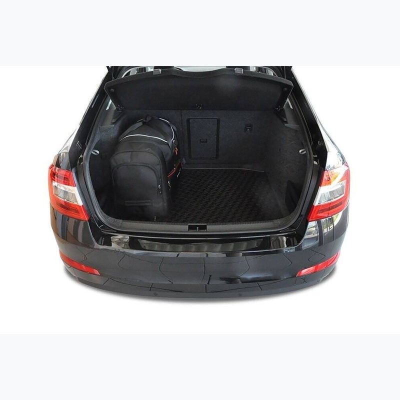 KJUST Skoda Octavia Liftback csomagtérzsák szett 2013-2020 5 db fekete. 16