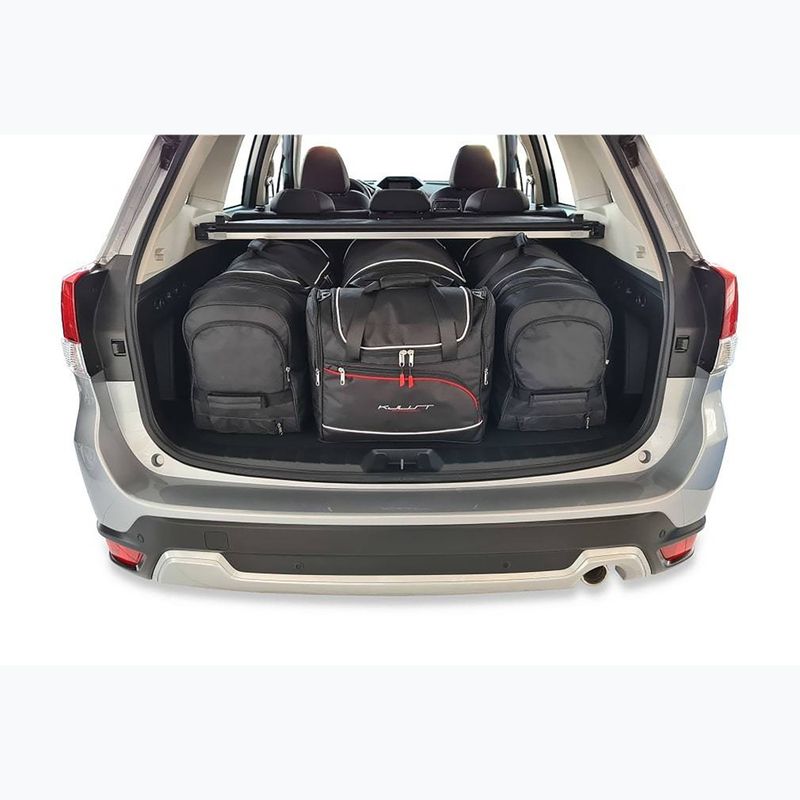 KJUST csomagtérzsák szett Subaru Forester 2018+ 4 db fekete. 13