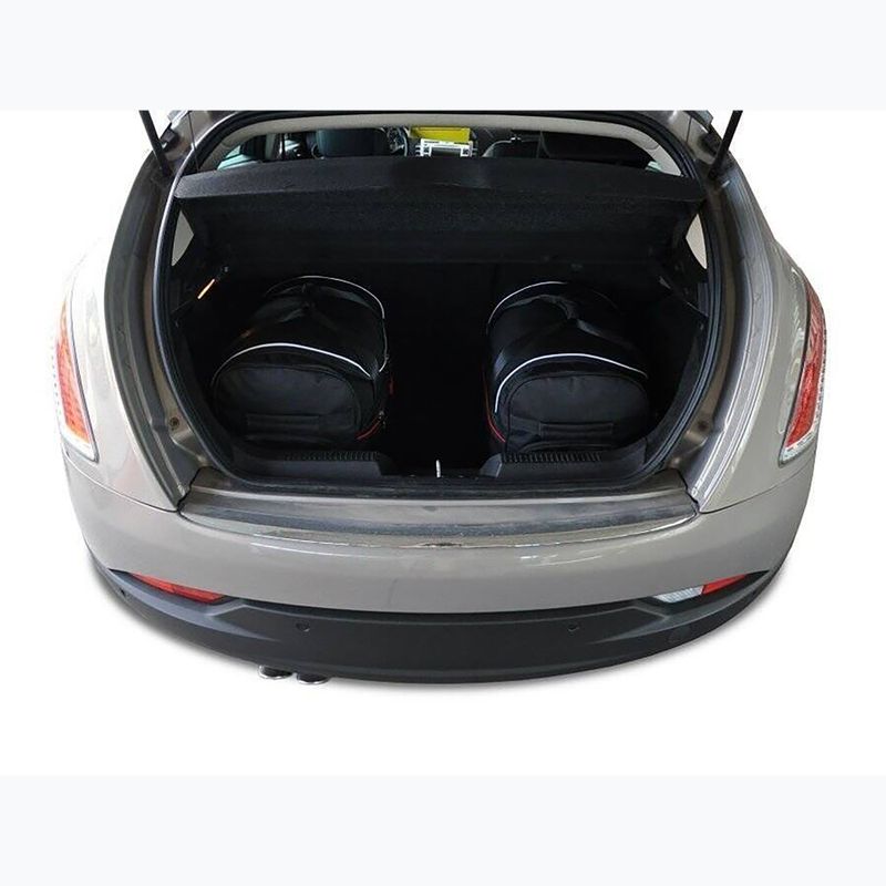 KJUST Lancia Delta csomagtartó táska szett 2008-2015 3 db fekete 16