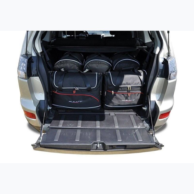 KJUST Mitsubishi Outlander csomagtérzsák szett 2006-2012 5 db fekete. 12