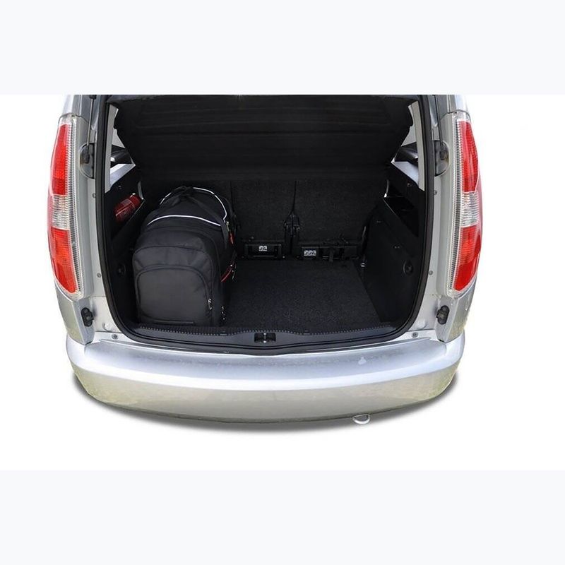 KJUST Skoda Roomster csomagtérzsák szett 2006-2015 4 db fekete. 15