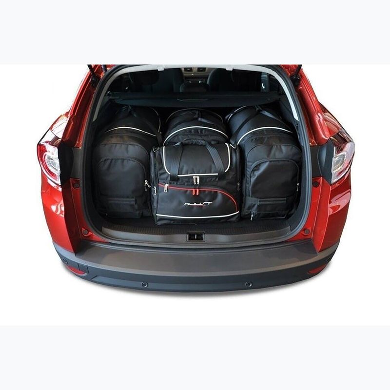 KJUST csomagtartó táska szett Renault Megane Grandtour 2009-2016 4 db fekete. 12