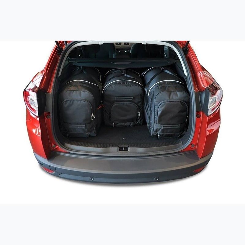 KJUST csomagtartó táska szett Renault Megane Grandtour 2009-2016 4 db fekete. 13