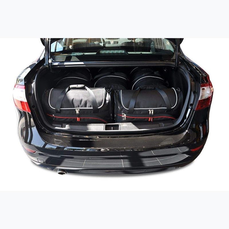 KJUST csomagtartó táska szett Renault Fluence Limousine 2009-2016 5 db fekete. 12