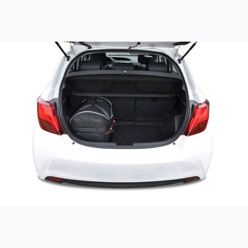KJUST Toyota Yaris 2011-2020 csomagtartó táska készlet 3 db fekete 16