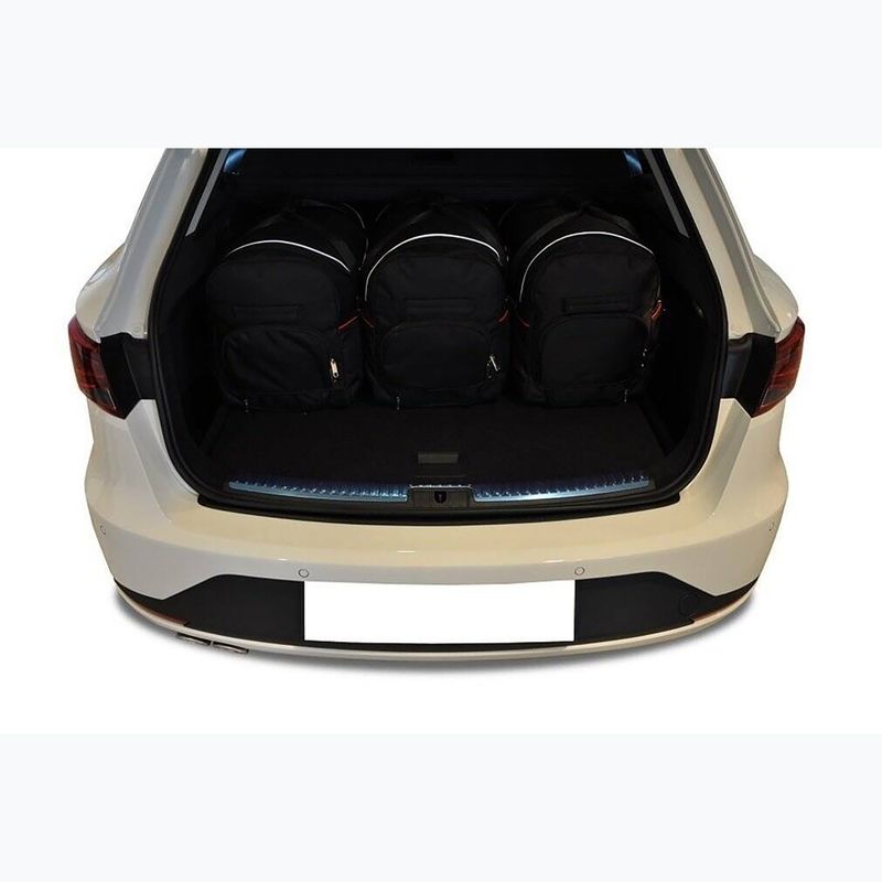 KJUST csomagtérzsák szett Seat Leon ST 2013-2020 5 db fekete 15