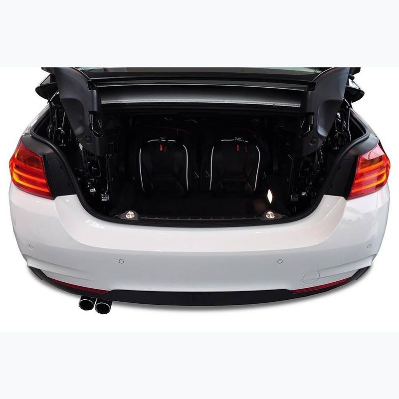 KJUST BMW 4-es BMW Cabrio csomagtartó táska szett 2013-2020 3 db fekete 15