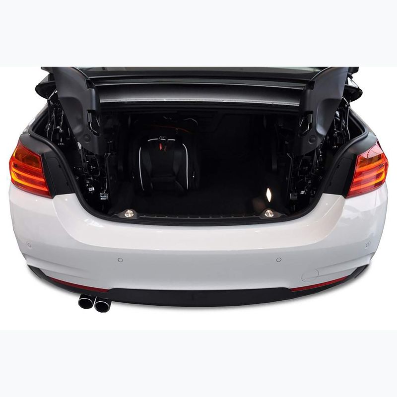 KJUST BMW 4-es BMW Cabrio csomagtartó táska szett 2013-2020 3 db fekete 16