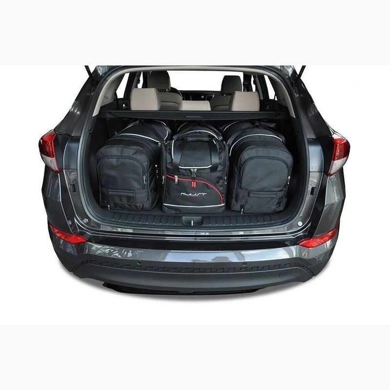 KJUST Hyundai Tucson 2015-2020 csomagtartó táska szett 4 db fekete 18
