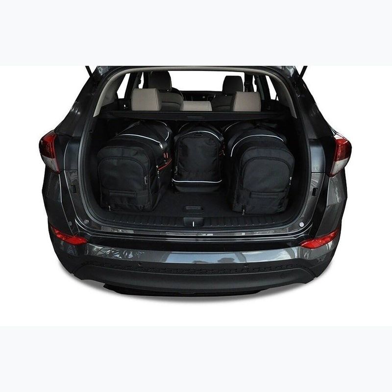 KJUST Hyundai Tucson 2015-2020 csomagtartó táska szett 4 db fekete 19