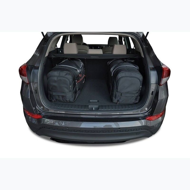 KJUST Hyundai Tucson 2015-2020 csomagtartó táska szett 4 db fekete 20
