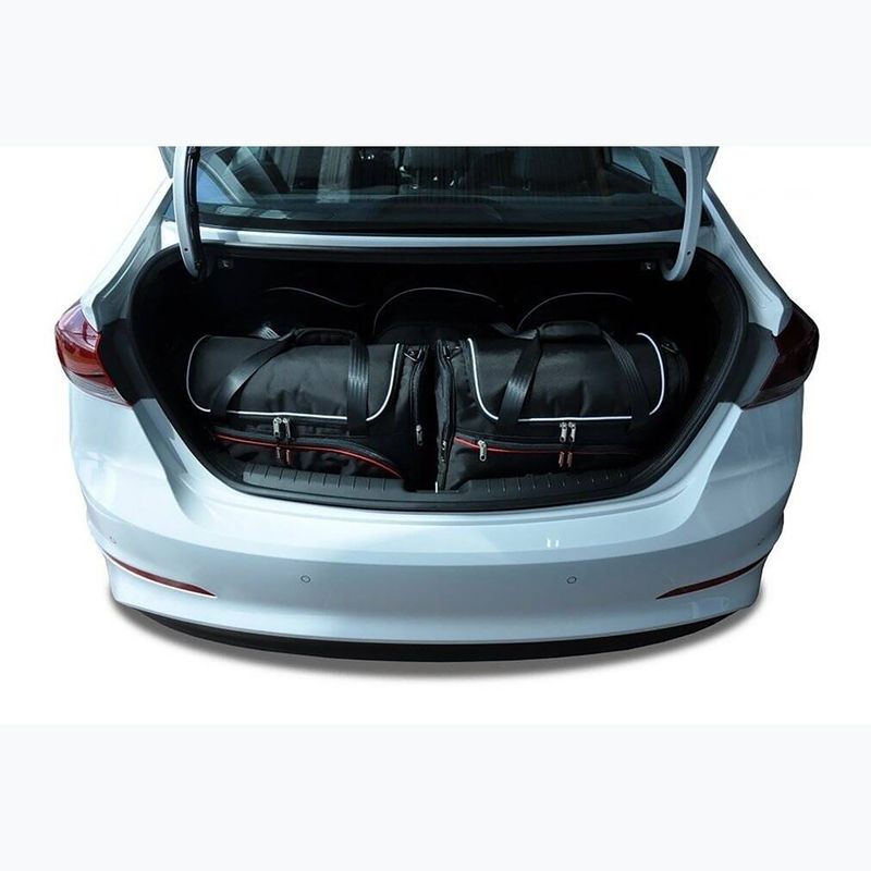 KJUST csomagtartó táska szett Hyundai Elantra 2016-2020 5 db fekete 16