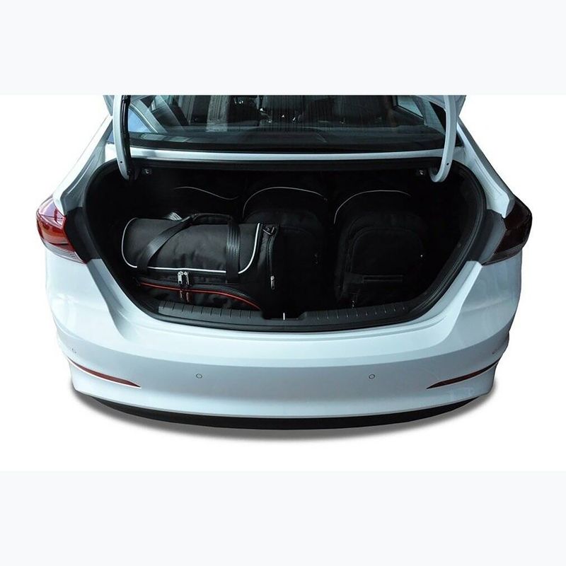 KJUST csomagtartó táska szett Hyundai Elantra 2016-2020 5 db fekete 17